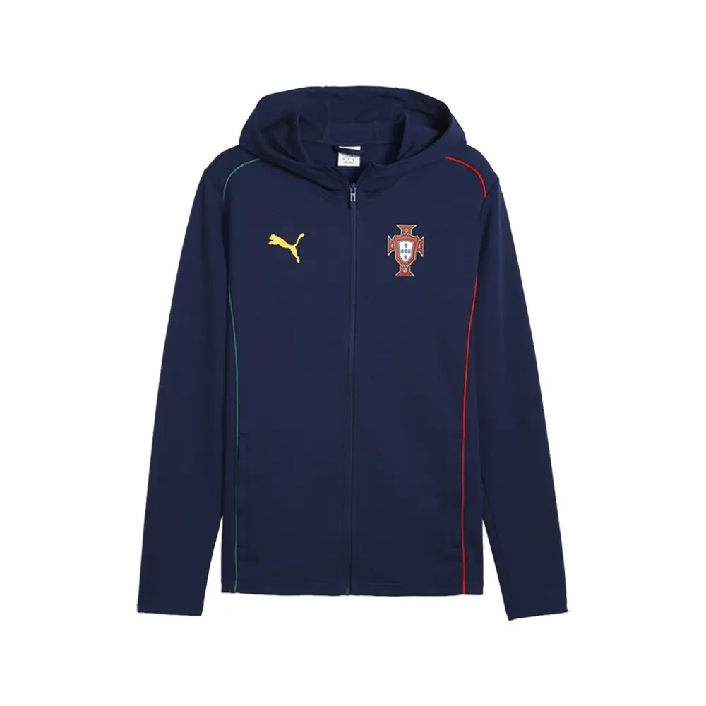 PUMA Mens Portugal Casuals Hooded Jacket Athletic Outerwear Casual - Blue