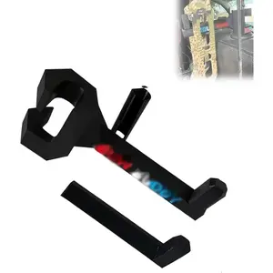 Bow Hanger for Truck - Headrest Mount Archery Holder, Universal Easy On/Off Accessories for Car SUV Jeep, Hands-Free Vehicle Organizer for Compound & Recurve Bows(Not 3D Printing)