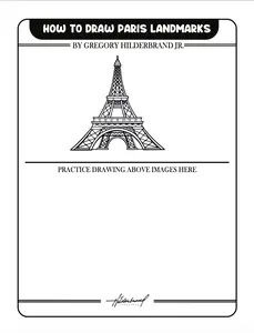 How to Draw Paris Landmarks: Step-by-Step Guide to Famous French Icons