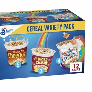 General Mills Cereal Cups, Variety Pack, 12 pk.
