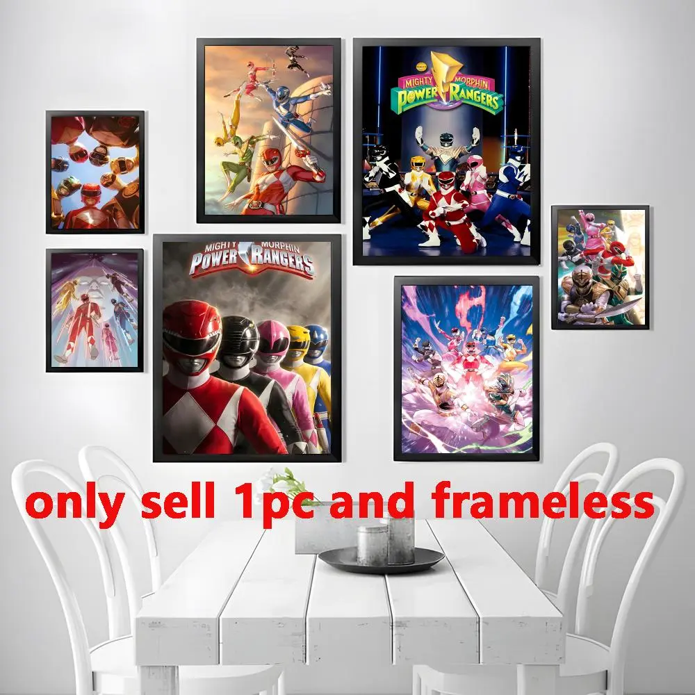 Classic S-Superhero Team Power Rangers Poster Collectibles as gifts for ...