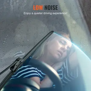 VEVOR 22" Rubber Wiper Blades, 56 cm Universal Replacement Wind Shield Wiper