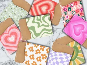 Cute Designs for Phone Wallet, Phone Card Holder, Phone Stick On Wallet, Credit Card Holder, Credit Card Holder, Adhesive Phone Card Holder Cellphone Smartphone