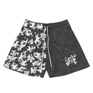 Destroy Kanji Shorts - Grey