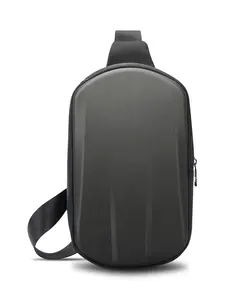 BOPai Hard Shell Crossbody Bag for Men Sling Shoulder Handbag