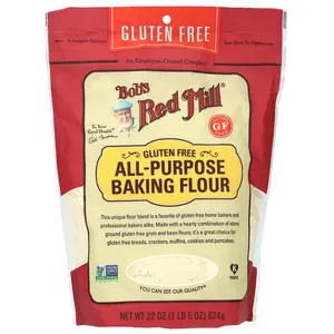 Bob's Red Mill All-Purpose Baking Flour, Gluten Free, 22 oz (624 g) Bob's Red Mill All-Purpose Baking Flour, Gluten Free, 22 oz (624 g)