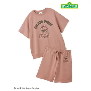[SESAME STREET] Unisex Fleece Pullover & Shorts Set