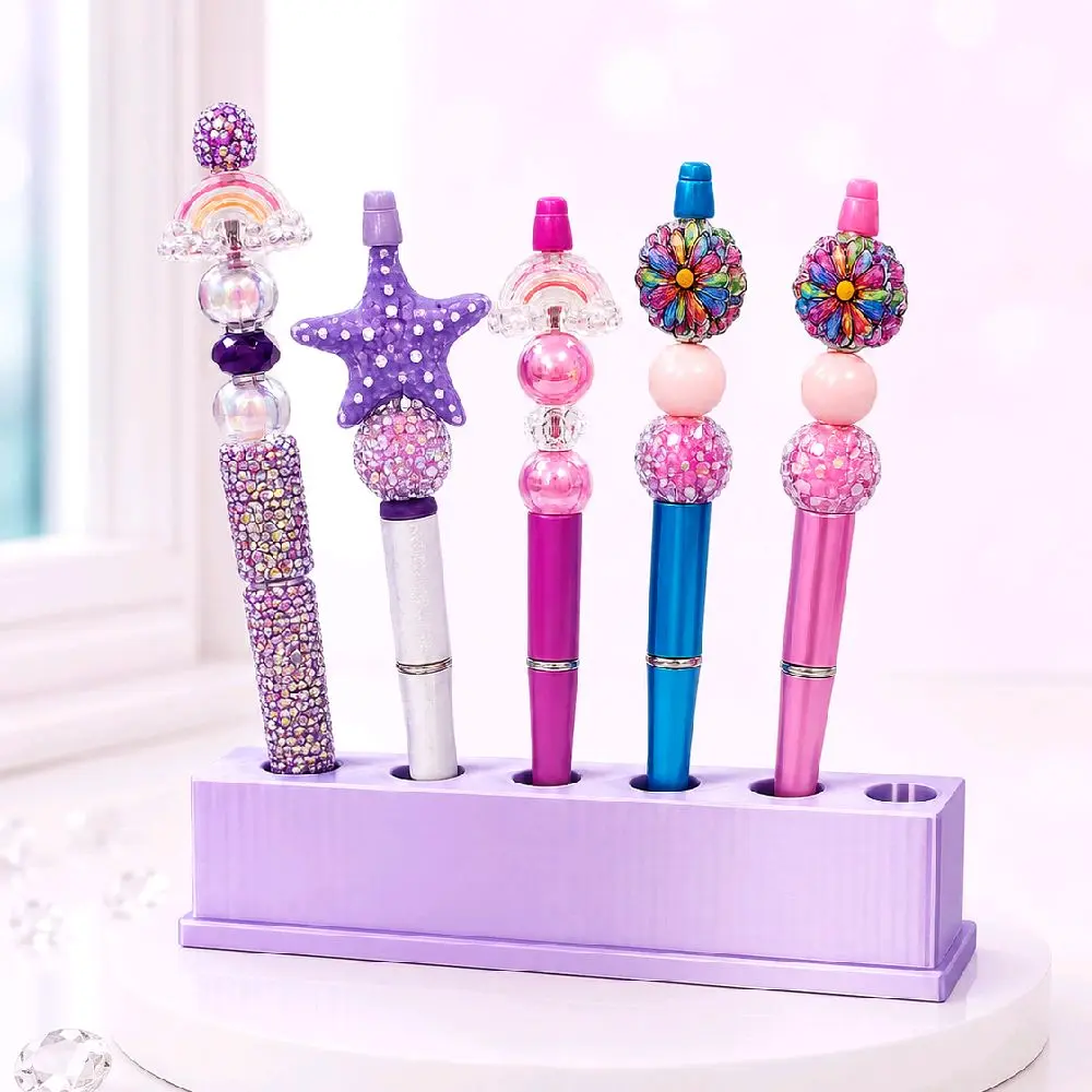 PENHOLDER 7 Hole Desk Accessory for BEADED pens