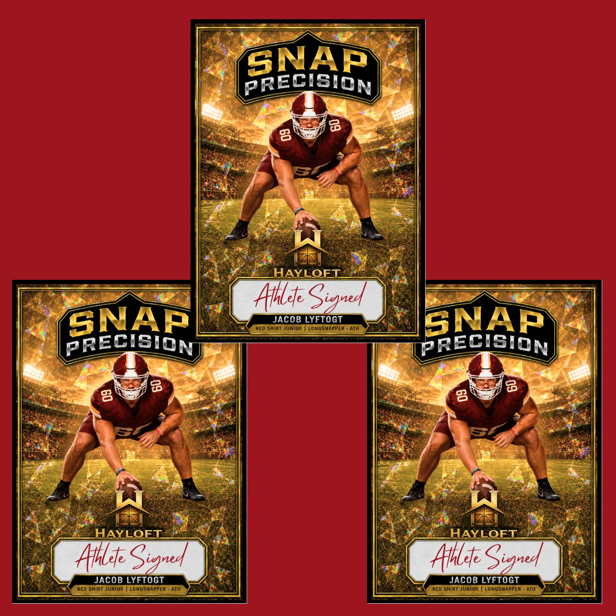 Jacob Lyftogt ~ Autograph Edition NIL Trading Card (3-Pack)