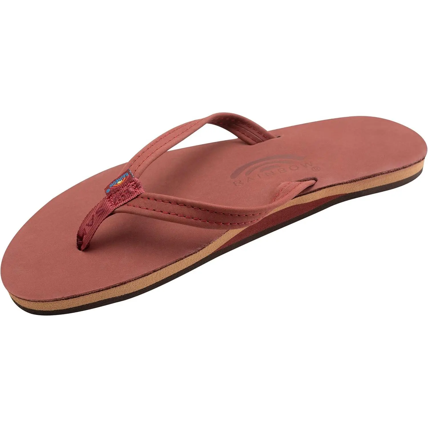 Rainbow Sandals Women's Single Layer Leather Sandal Narrow Strap