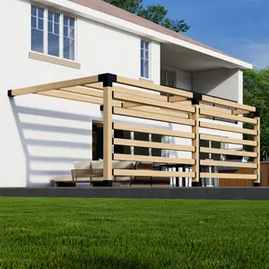 Bracket Kit for Building Contemporary Wood Pergola