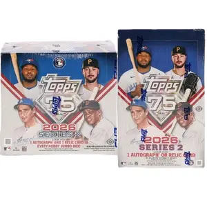 (PYT)#659--- Two (2) Topps series 2 baseball card boxes(see description/pictures for more details). Sports Trading Cards