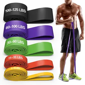 Multi-functional Exercise Bands for Home Workouts，Elastic Band for Men and Women - Pull Up Assist Bands Fitness，Home Workout Band for Fitness Training