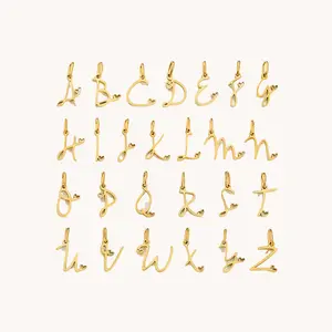 Personalized Cursive Initial Charm