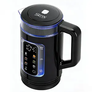 Strix Smart Electric Kettle 1.5L with 6 Presets for Perfect Temperature Fast Boiling 12H Keep Warm for Coffee Tea Milk Honey 120V