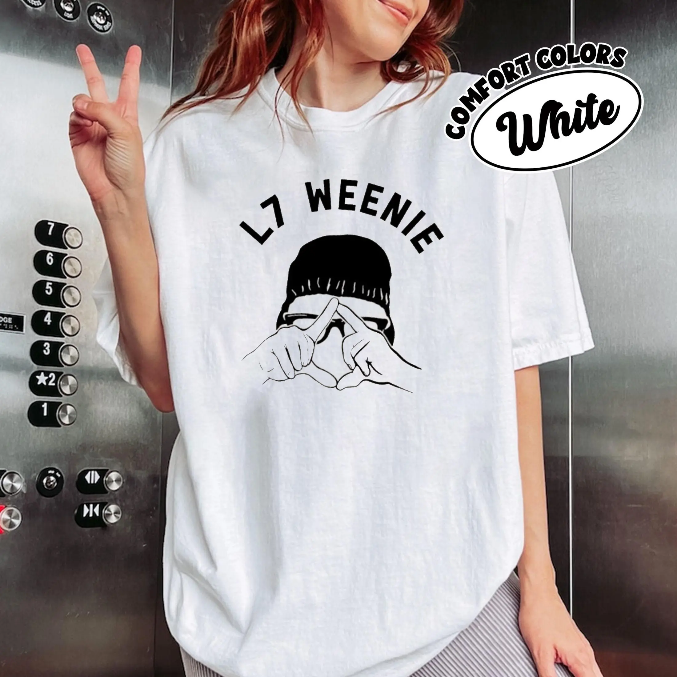 Retro Squints Comfort Colors Crewneck, The Sandlot L7 Weenie Comfort Colors Tee, Retro Movie Quote Shirt, Baseball Roast Shirt