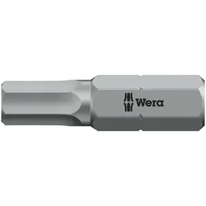 WERA 05135074001 840/1 HEX-PLUS SW 5/32" BITS FOR HEX SOCKET SCREWS