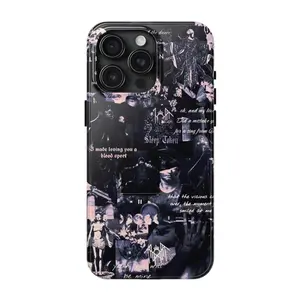 Sleep Token Themed Phone Case Premium Matte Texture, Protection, Shockproof, Anti-Drop, Anti-Fingerprint For IPhone 17-12, Pro Max, Pro Plus, and Samsung S25-22 Protection Safety