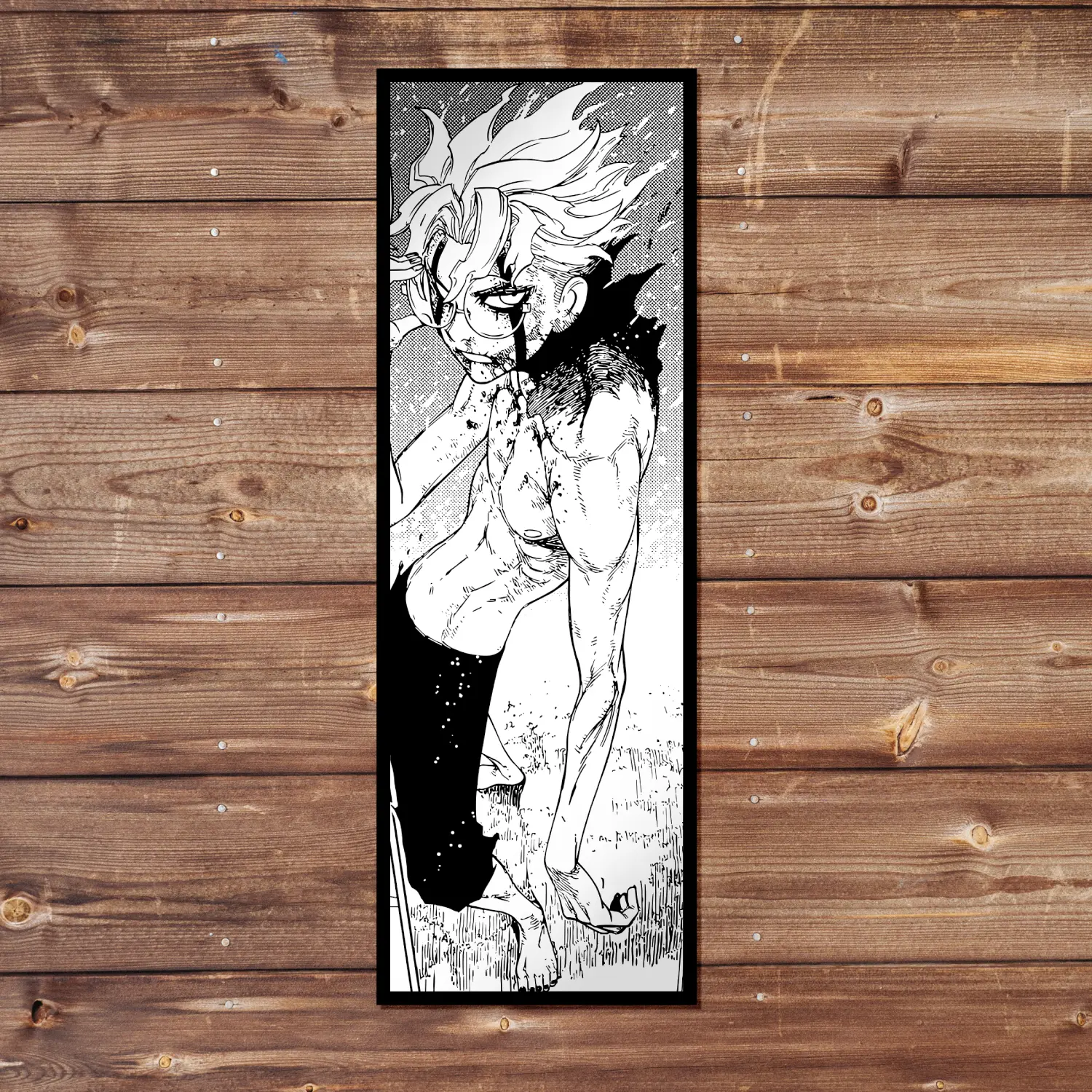 Okarun DanDaDan Vinyl Sticker - Handmade JDM Slapper Sticker for Waterproof Window, Laptop, Kindle, and Water Bottle