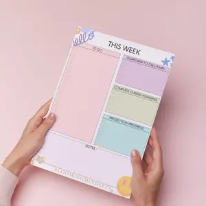 Teacher Weekly Notepad 8.5x11
