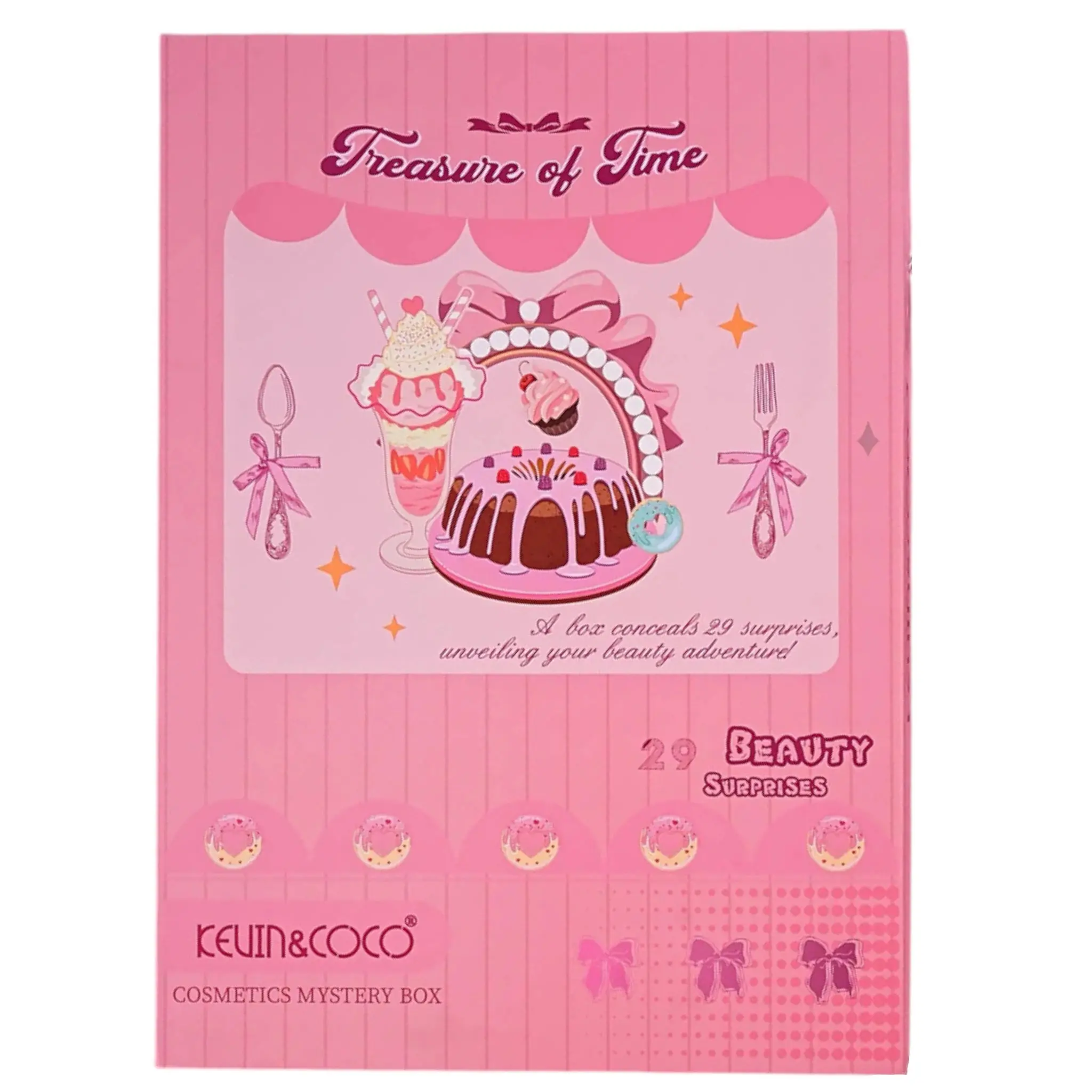 Caja Calendario de Adviento Treassure Of Time Beauty Kevin & Coco - Venta al por Mayor 1 Unidad (KC1684)
