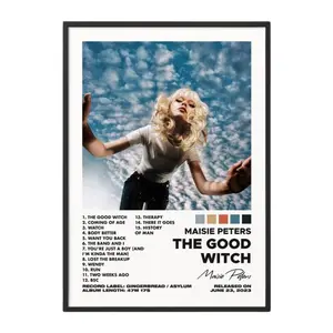 Maisie Peters - The Good Witch Album Poster No Frame / Album Cover Poster / Music Gift / Music Wall Decor / Fan Gift / Decor Home