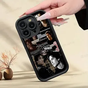 The Vampire Diaries Damon Salvatore Phone Case Phone Case For IPhone 17 Air 17 16 15 14 13 12 11 Plus Pro Max TPU Silicone Soft