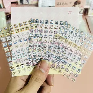 Chiikawa Cute Mini Stickers - Cartoon Anime Related Handbooks, Nail Decorations, Waterproof Wall Art Nagano Spot Goods