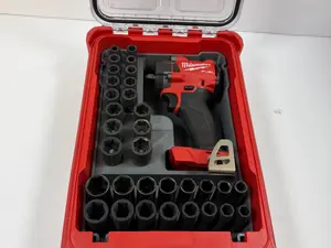 Packout Insert Milwaukee 2953-20 Impact Driver 3D Printed Organizer for M18 Sockets