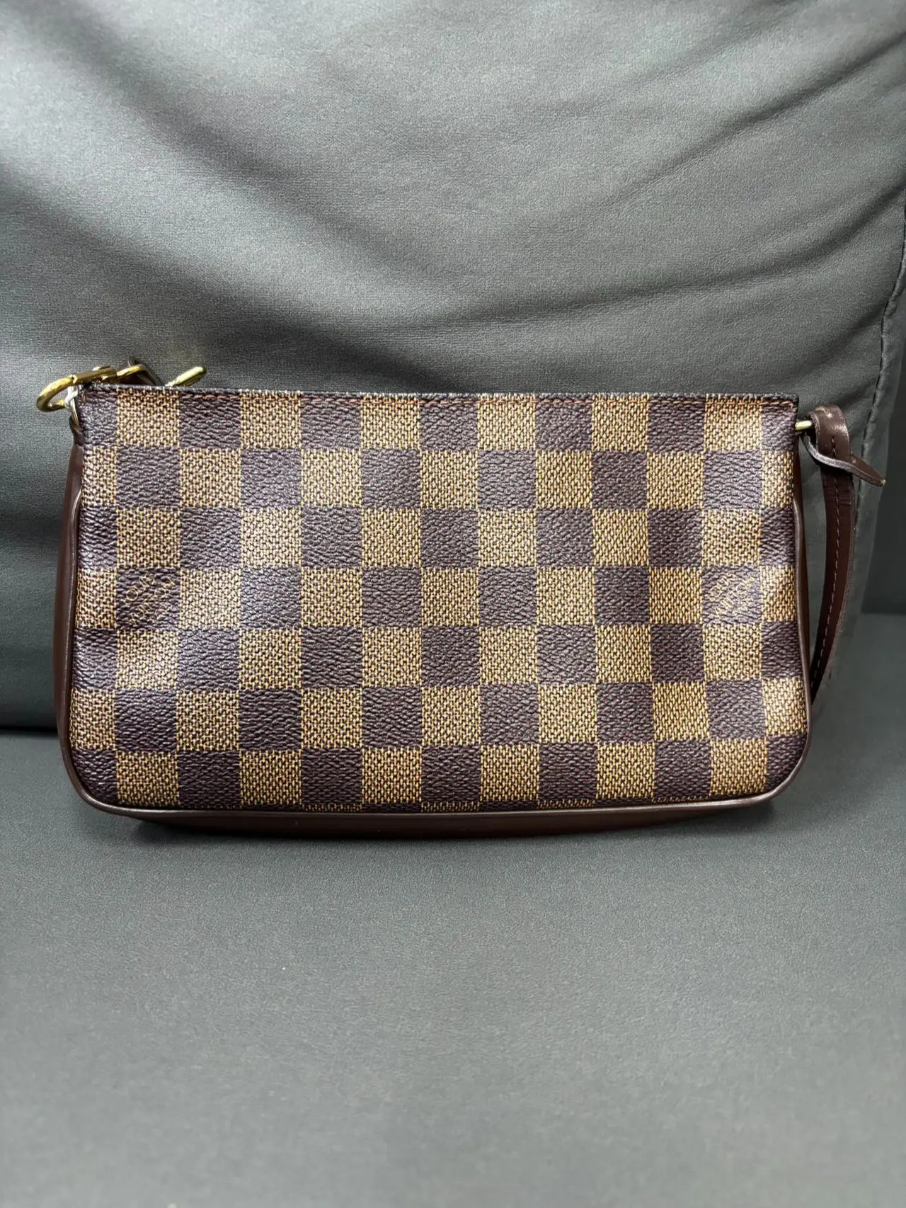 Pre-owned Louis Vuitton leather Shoulder Bags LV Pochette Accessoires [bf 12z] jxfk00219