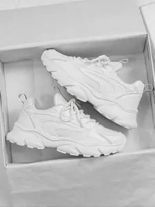 Men's Thick Sole Breathable Dad Shoes, Classic Low Top Lace-Up Casual Shoes, Lightweight Comfortable Versatile Striped Running Sneakers, Fashion Running Shoe, Walking Running Shoes, Sport Shoes, Shoe For Runners