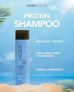 Hidracolor Protein Shampoo for Damaged Hair 10.14 fl oz with Amino Acid Keratin Protein for Superior Strength & Smoothness Conditioner Haircare