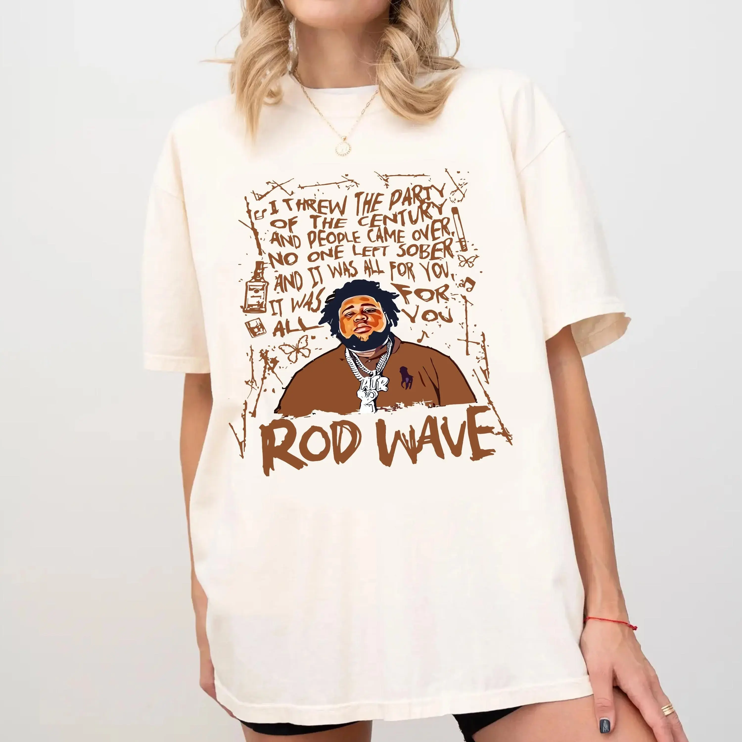 Comfort Colors Rod Wave Shirt - Rapper T Shirt - Hip Hop Shirt - Rod Wave Merch