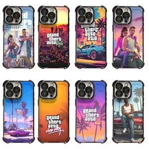 Grand Theft Auto Vice City Art Phone Case for iPhone 17 16 15 14 13 12 11 Pro Max Plus Air Perfect for Christmas Birthday Holiday Gifts