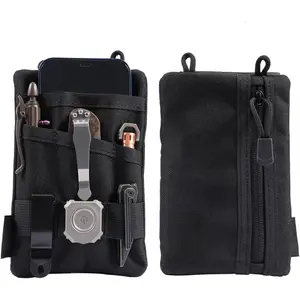 VE1 Pocket Organizer, Tool Pocket Organizer for Men, Pocket Organizer Storage EDC Gears, Best Gift to Keep Organized, Hold Your Flashlight/Pocket Knife, Tactical Pen, Notebook