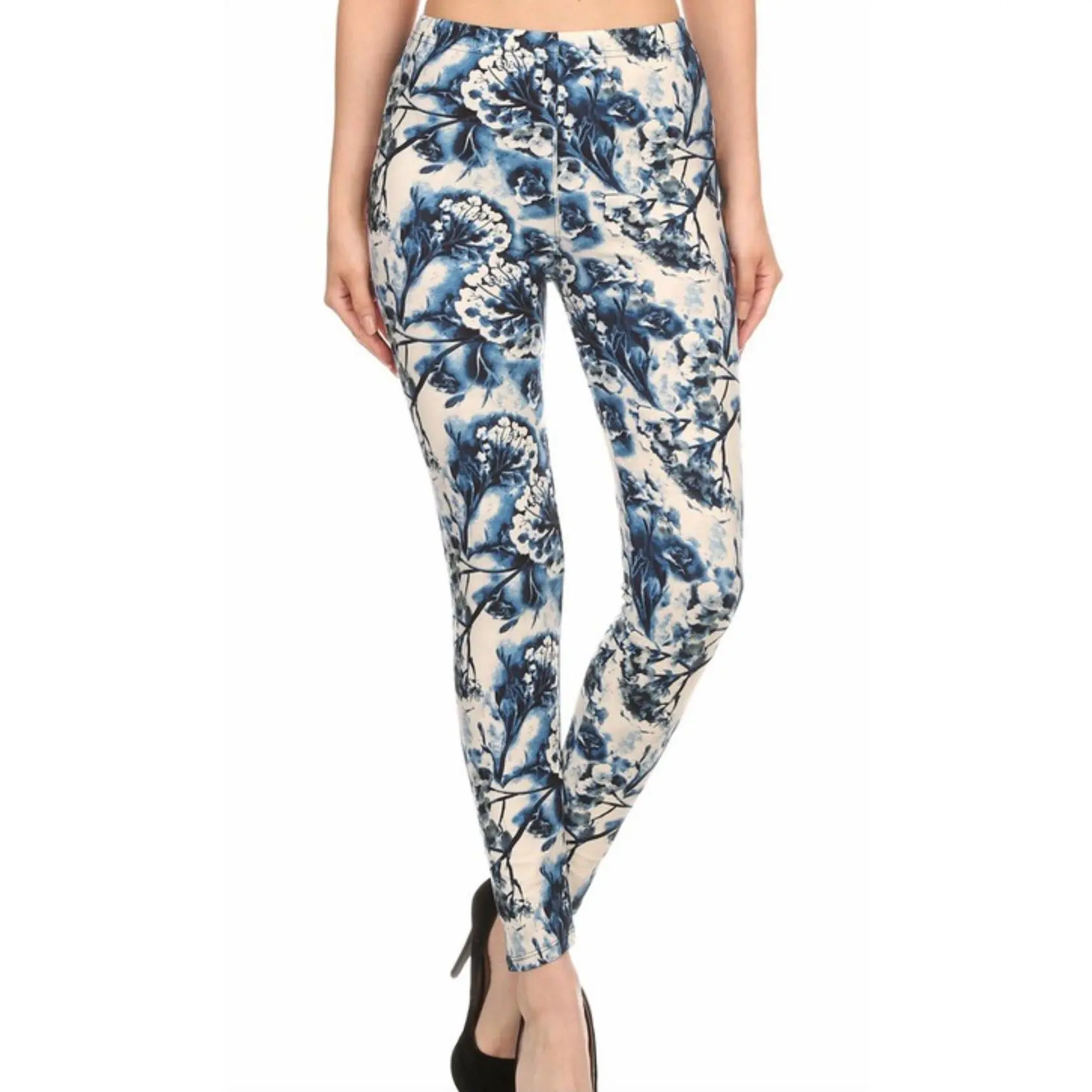 Floral High Waisted Leggings