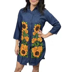Vestidos de $49 - Mexicano Handmade Embroidered Dresses in Oaxaca hand made in Mexico, hecho a mano