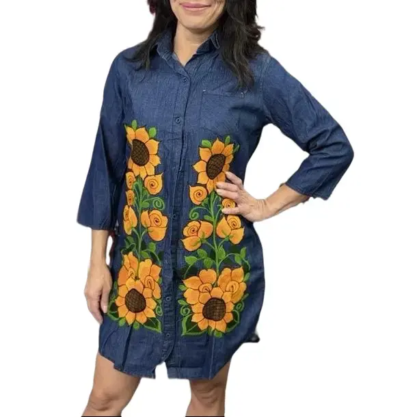 Vestidos de $49 - Mexicano Handmade Embroidered Dresses in Oaxaca hand made in Mexico, hecho a mano