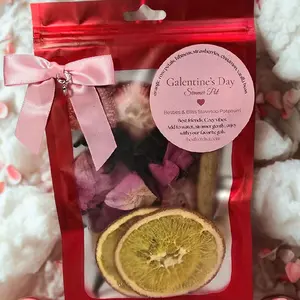 Galentine's Day Stovetop Potpourri - Valentine Simmer Pot Kit - Girls Night Gift - Friendship Gift- Natural Home Fragrance - Valentine Gift- Teacher Gift - Cozy Housewarming Gift - Stove Top Potpourri