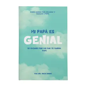 ¡Mi Papá es Genial!: 101 Razones Por Las Que Te Quiero, Papá: Diario Guiado Para Rellenar y Regalar a Papá (Reasons Why I Love You) (Spanish Edition)