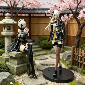 NieR YoRHa 2B A2 Kimono Action Figure Toys Colletion Model Vinyl Doll Game Peripherals