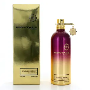 Montale Sensual Instinct Unisex 3.4 oz EDP Spray - Unisex Fragrances with French Coffee Scent, Amber Intense Profile, Aromatic Bottle, Roasted Coffee Beans Top Note, Top Note Is Roasted Coffee Beans