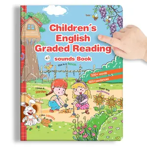 Children’s English Graded Reading Sound Toy | 38 Topics · 500+ Words · 300+ Sentences | Interactive, Screen-Free Language Learning Toy for Kids