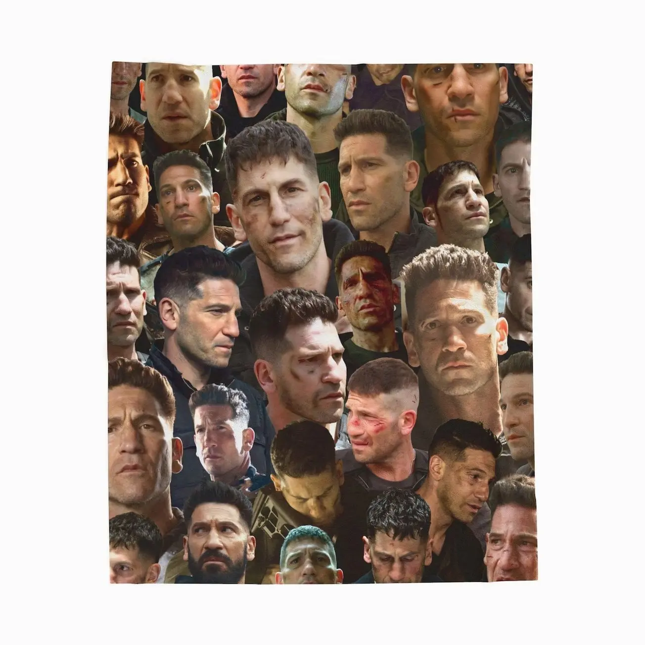 Jon Bernthal as Frank Castle Velveteen Plush Blanket, superhero action adventure film