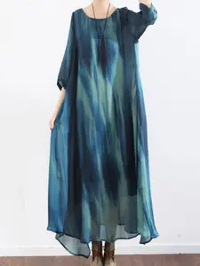 Chic Unleashed: The Waistband Commuting Long Dress - Marvis