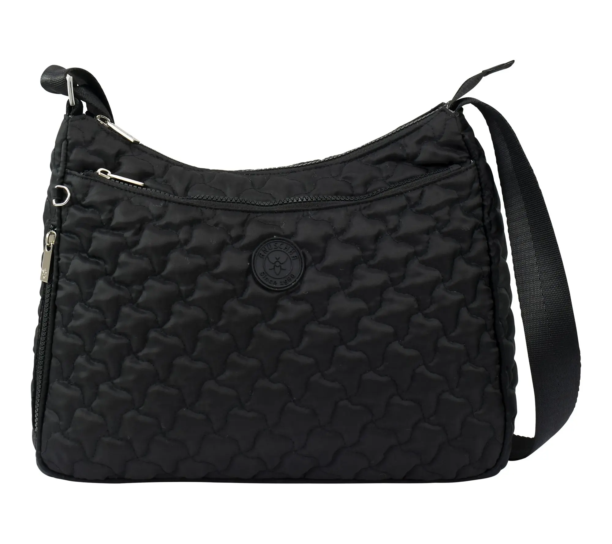 Anuschka Wanderlust Quilted Fabric Hobo