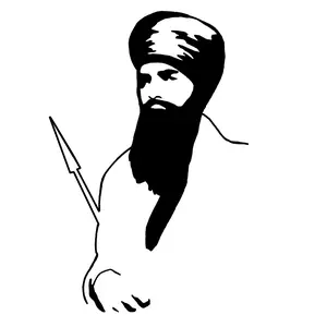 Sant Jarnail Singh Bhindranwale decal