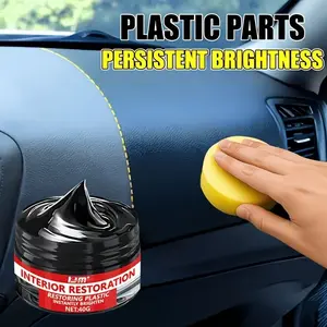 Specialized Car Repair Tools Kit for Door, Dashboard, Steering Wheel, External Plastic Parts, Kjm Brand, High-Shine Cream Cleaner