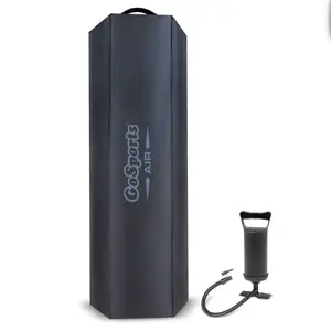 GoSports Inflatable Football Step Over Dummy & Blocking Pad - Training Equipment for Football Practice with 4 Heavy Duty Handles - 4 ft