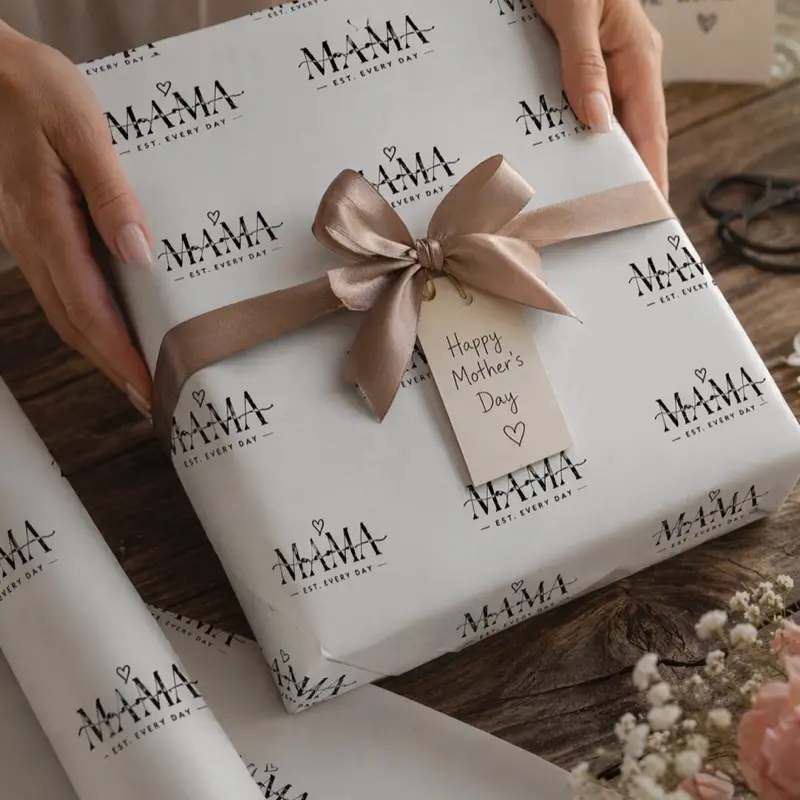 Mother’s Day Mama wrapping paper